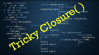 Tricky JavaScript coding interview questions and answers - 4 ||  Closure in JavaScript
