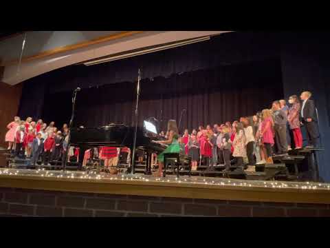 Landis Run Intermediate School Winter Concert - Ode to Peace (Accompanist: Ariel Hu)