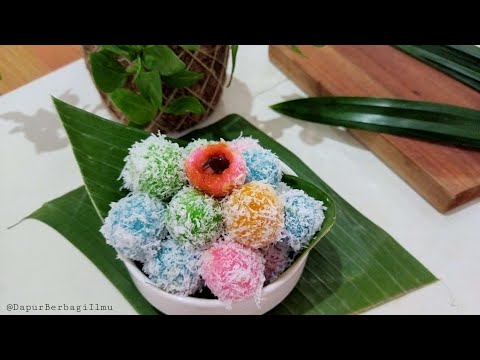 Resep Klepon Pelangi