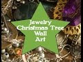 Jewelry Christmas Tree Wall Art