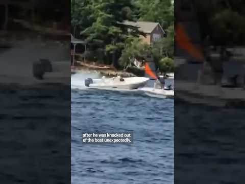 Teen jumps from