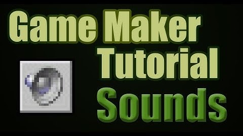 Game Maker Actions Main1 Tab: Sounds