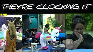 Big Brother Switches Thandeka Outfit And Housemates Are Not Happy.