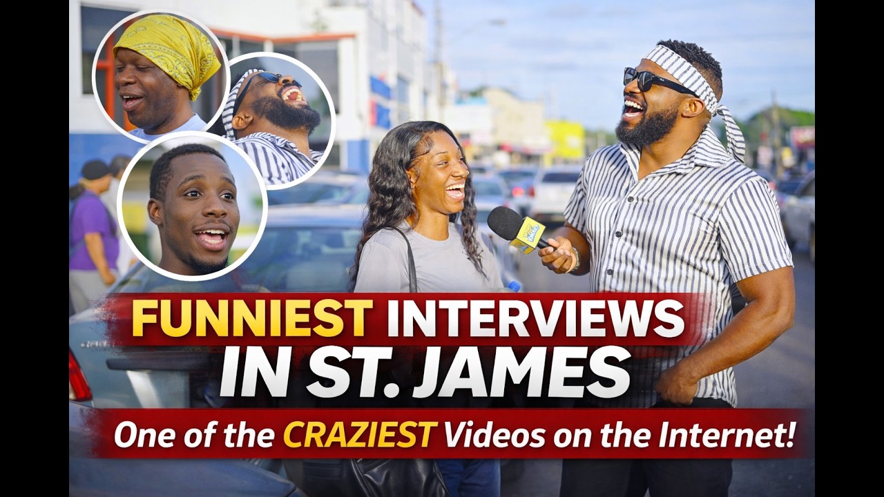 I Asked Strangers in St. James Simple Questions… This Got OUT OF CONTROL 😂🔥