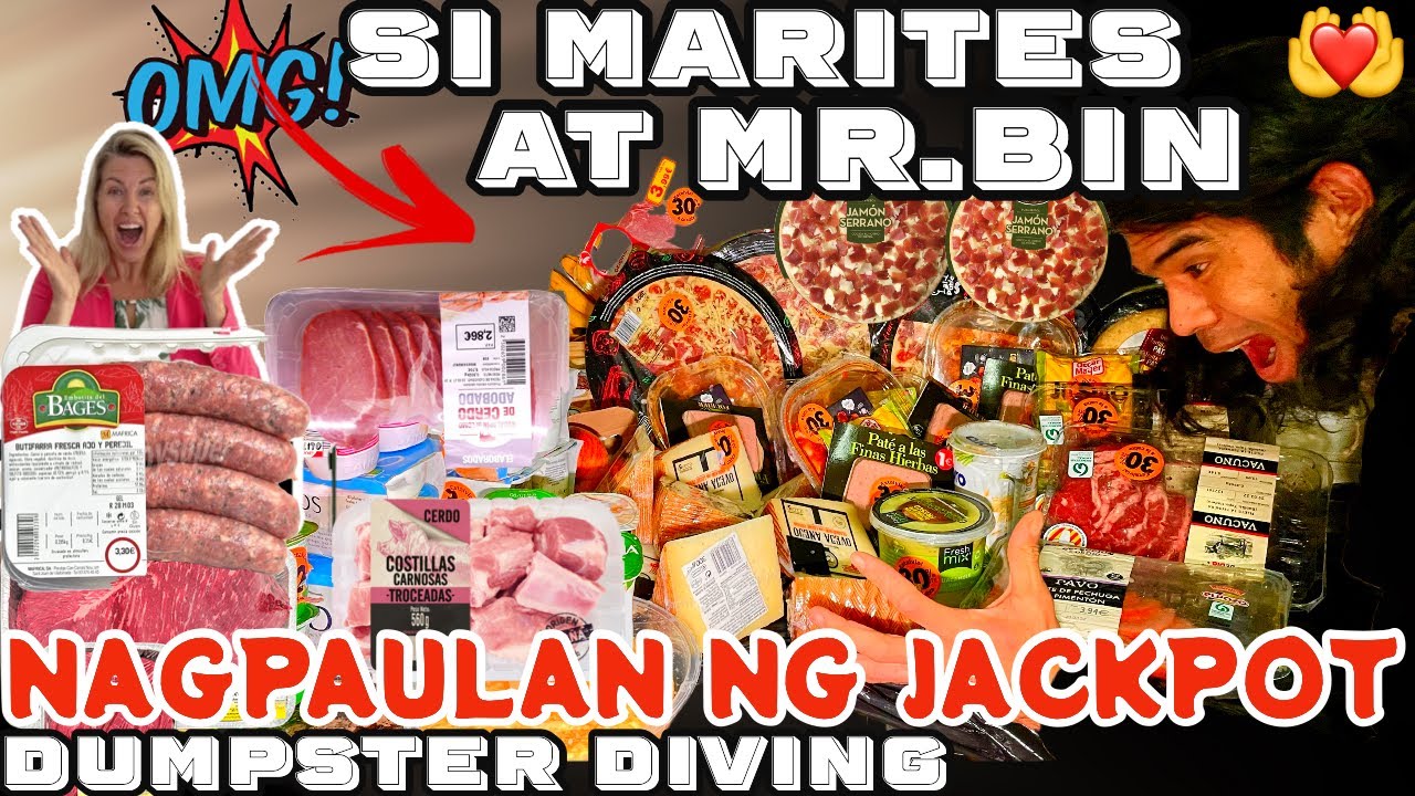 Dumpster Diving | OMG Ka Ms.Marites at Mr.Bin Salamat sa SuperJackpot | Helping the homeless