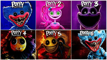 Poppy Playtime: Chapter 1, 2, 3, 4, 5 & 6 Full Gameplay Walkthrough & Ending 4K NO COMMENATRY