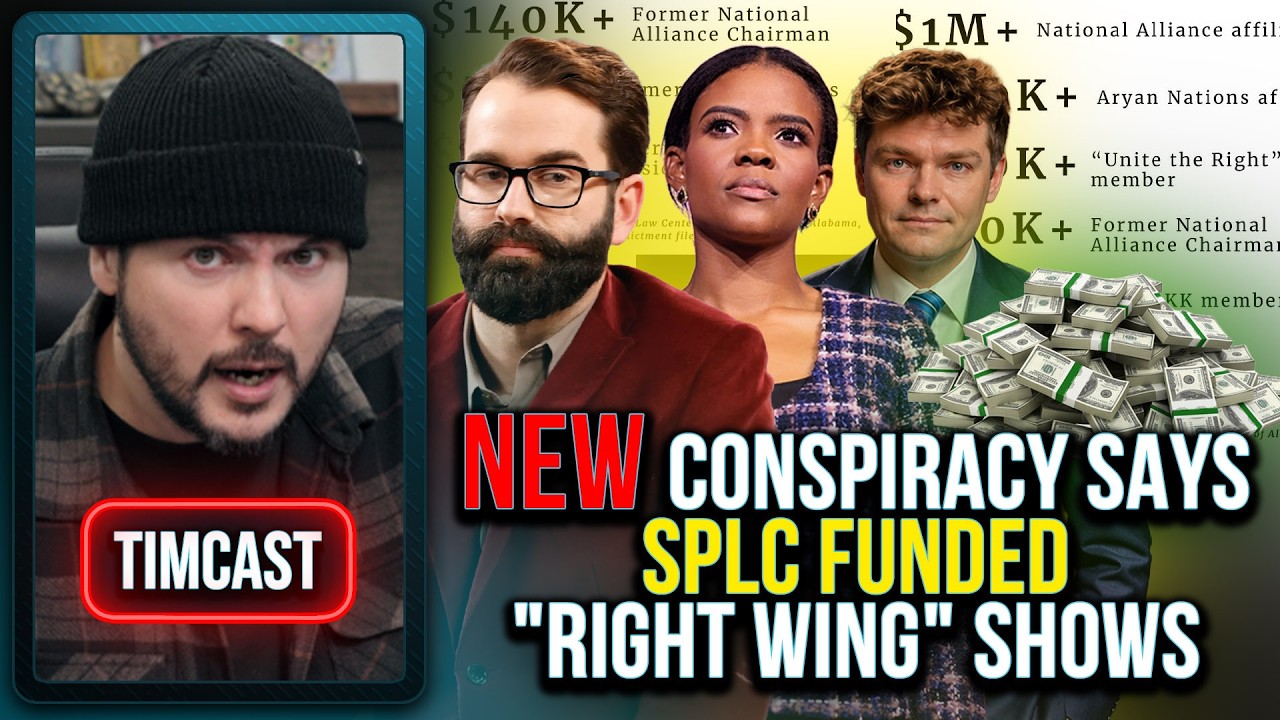 NEW Conspiracy Says Candace Owens & Nick Fuentes FUNDED By SPLC Tim Pool - YouTube