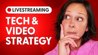 🔴 Testing gear + LIVE Q&A: Live Streaming Tech + Video Strategy!