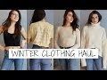 Winter Clothing Haul + Try Ons 2017 | Jessica Clements