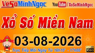 XSMN Minh Ngọc - Trực tiếp Xổ Số Miền Nam - KQXS Miền Nam ngày 03/08/2026, KQXS Hôm Nay, XSTT, XSKT