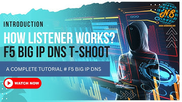 F5-BIG IP DNS - Tutorial | Listener with pool | complete LAB T-SHOOT | Wireshark | Live recording