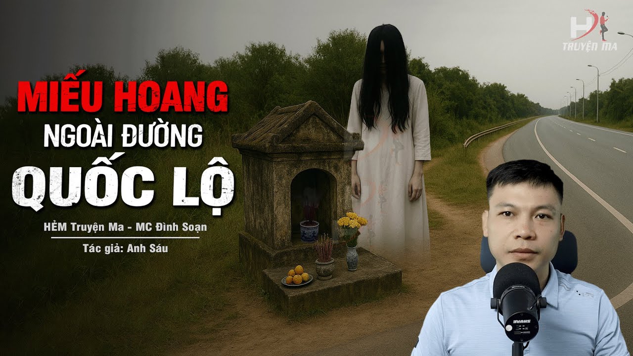 Truyện Ma Mới PHẠM PHẢI MIẾU HOANG NGOÀI ĐƯỜNG QUỐC LỘ - Áo Dài Trắng Loang Máu MC Đình Soạn Kể