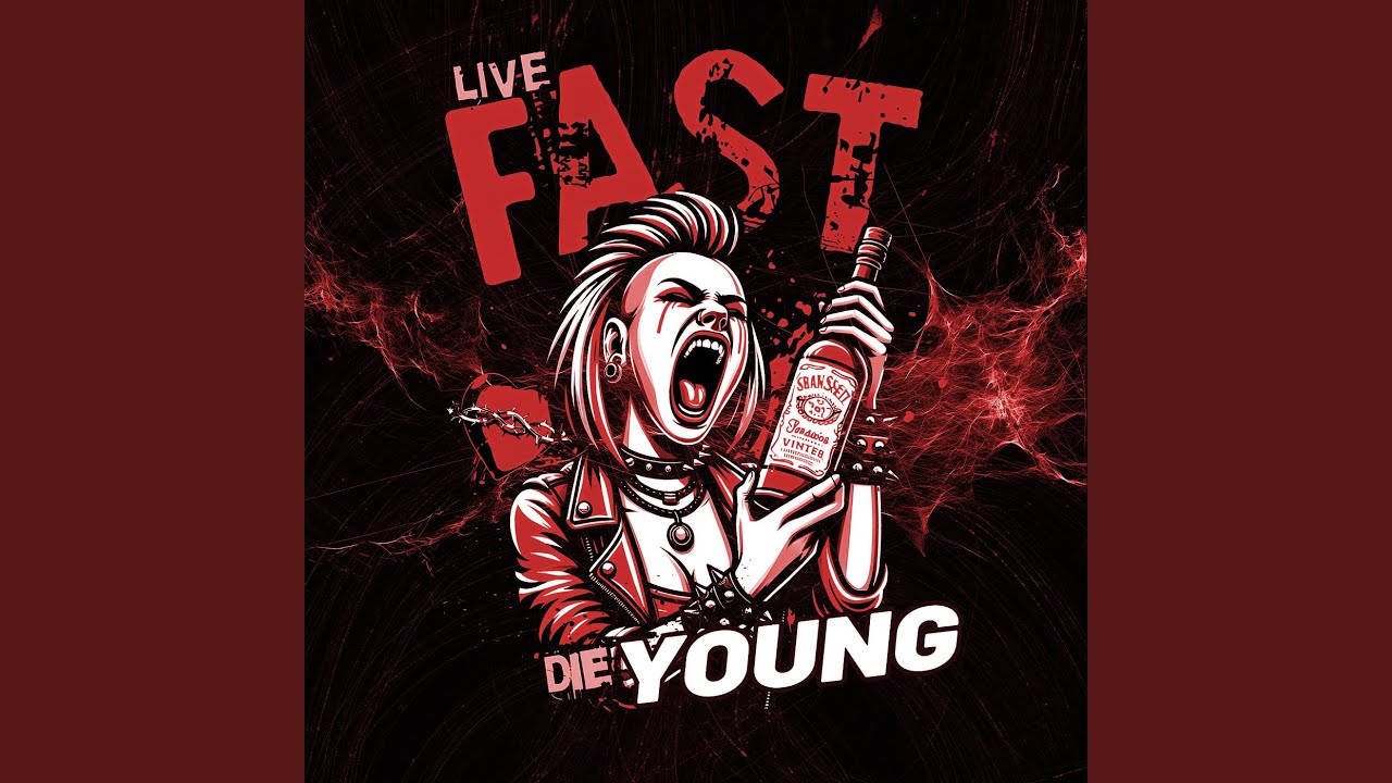 アート・デザイン・音楽 LIVE FAST DIE YOUNG Comastatic: Live Fast Die Young — moshly