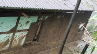Ground Zero From Yuksam Tashiding, Tsong Village Aftermath Heavy Downpour