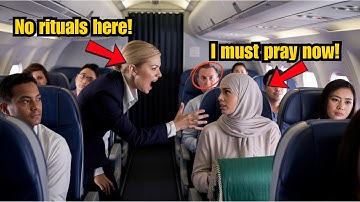 Muslim Woman Banned From Praying on Plane — What Happened Next Changed Everything