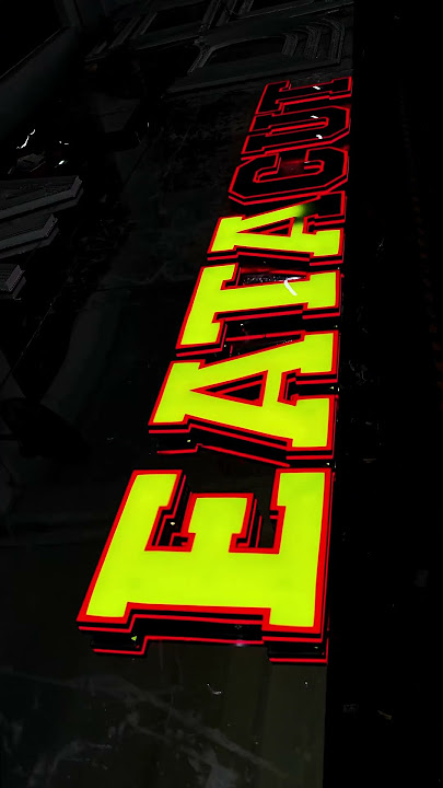 Tell me what kind of LED sign you want. #sign #signage #design#signagedesign #Sourcefacto
