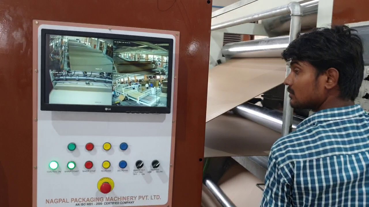 5 ply fully automatic line 2019 model 150 MPM- 1800mm