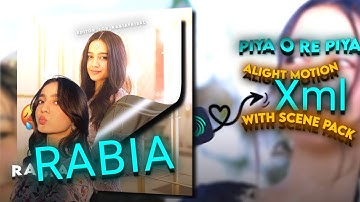 Piya o re piya || ae inspired xml preset || new xml preset by #SASTA_Editor #xml #preset