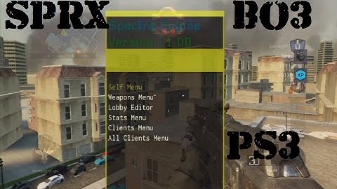 SPRX SPECTRE ENGINE V.1 Call of Duty: Black Ops III (BO3) PS3  Jailbreak (CFW) BLES