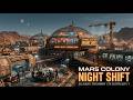 【BGM】Mars Colony Night Shift | Atmospheric Sci-Fi Music for Studying, Coding &amp; Deep Work