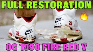 OG 1990 FIRE RED V FULL RESTORATION!