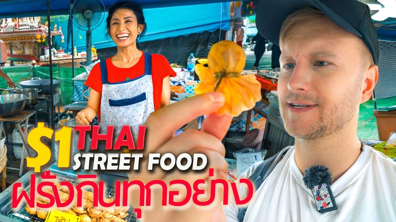 Only for Locals!! / Massive Riverside Market in Nakhon Pathom / Street Food Hunt in Thailand
