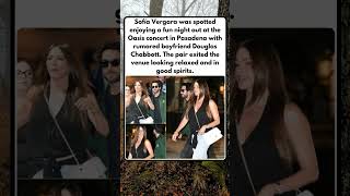 Sofía Vergara Steps Out with Rumored Beau Douglas Chabbott at Oasis Concert in Pasadena #usa #shorts