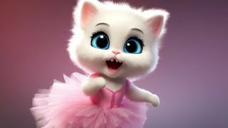 Грустная история про кошечку балерину かわいい子猫 cute cat