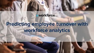 Predicting employee turnover with workforce analytics