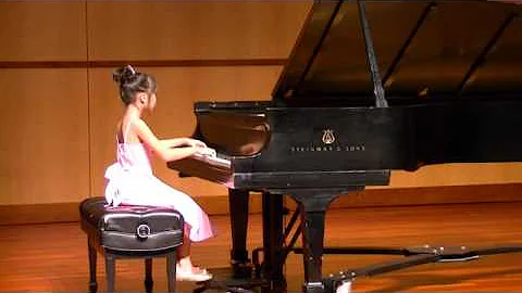 Cynthia (6yrs.) played Starlight Waltz - Brainard