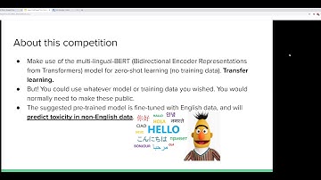 Kaggle competition: Identify toxic comments in multiple languages