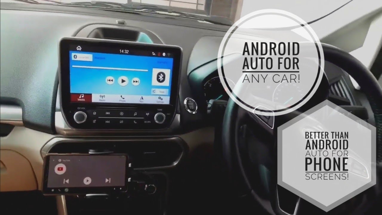 Android Auto For Any Car Convert Android Phone Or Tab Display As