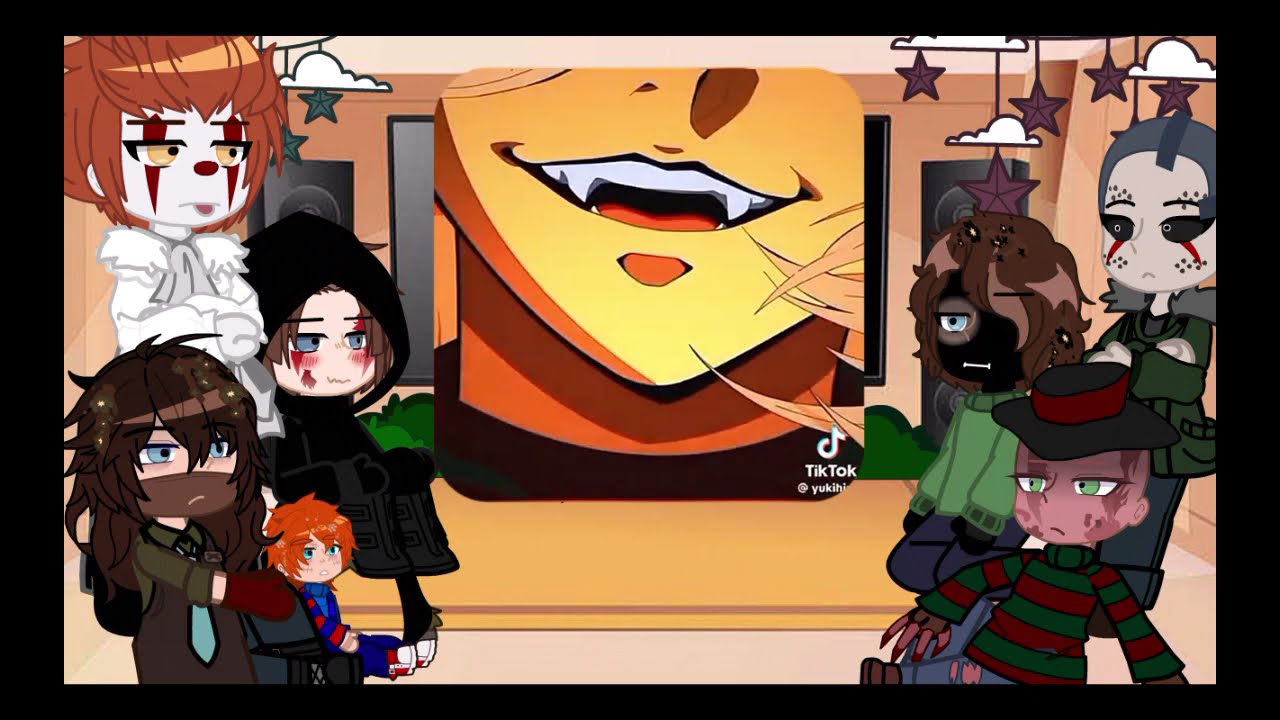 Slashers' react to Y\n as 🦋 SHINOBU KOCHO 🦋 (thx for 6subs 💝) spoiler! enjoy :)