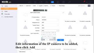 Hikvision NVR 4.0 - How to manually add IPC to NVR