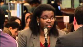 Admitted Student Day - Welcome and Roundtable Dean Ellen Schall