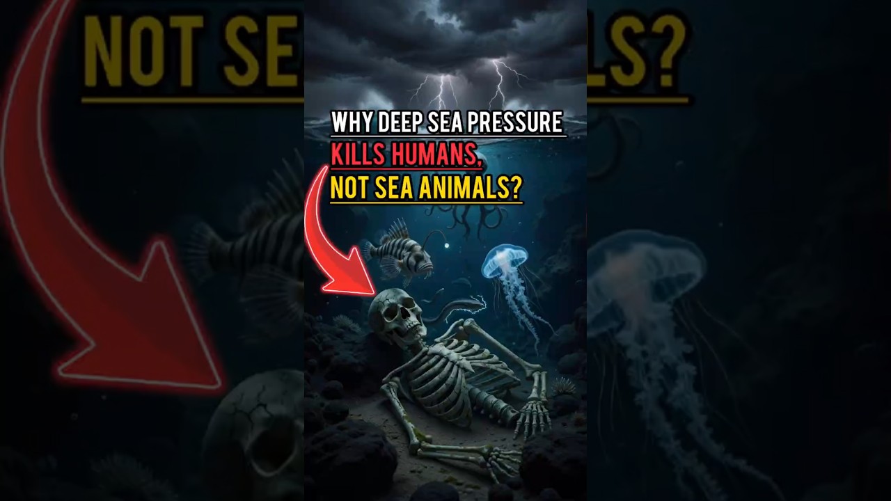 Почему глубоководные существа не взрываются под давлением? | 