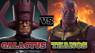 Thanos vs Galactus: Power, Philosophy & Destruction!