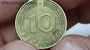 Was sind 10 Pfennig von 1990 Wert?
