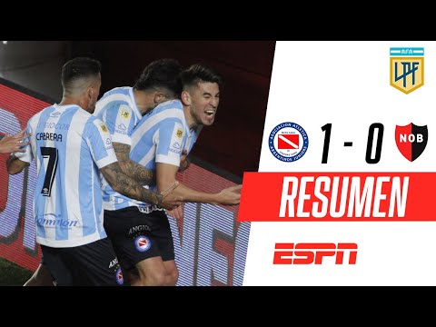 ¡TRIUNFAZO DEL BICHO EN EL FINAL ANTE LA LEPRA! | Argentinos 1-0 Newell's | RESUMEN