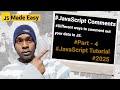 JavaScript Tutorial 2025 - Comments in JavaScript, #Part - 4, in Hindi.