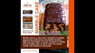 Marble cake: chef gorav is baking in lockdown for bakery aspirants !
enjoy home @aibtm