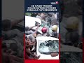 Tense scenes unfolded outside Pinarayi Vijayan residence #shorts