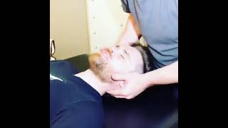 A Chiropractor Cracking