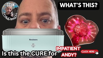 Testing the Resin Curing Machine & Making a Stunning Mother’s Day Gift with @ResinersOfficial! 💐✨