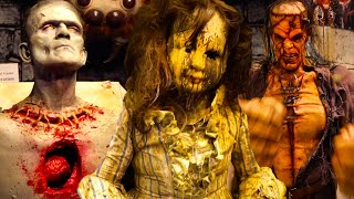 SCARY Animatronics, Halloween Props and Costumes Attack \& Scare in Real Life