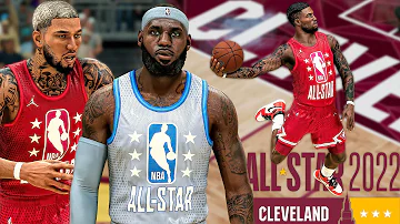 2022 ALL-STAR GAME! BOUNCE PASS ALLEY OOP! NBA 2K22 MyNBA #9