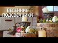 Весенний декор, подсвечники.