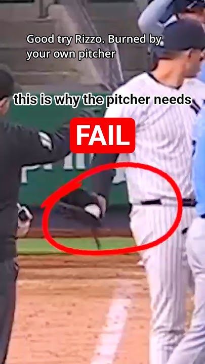 FAILED Hidden Ball Trick #baseball #yankees #shorts #sportsfail #beisbol #baseballhighlights #mlb - YouTube