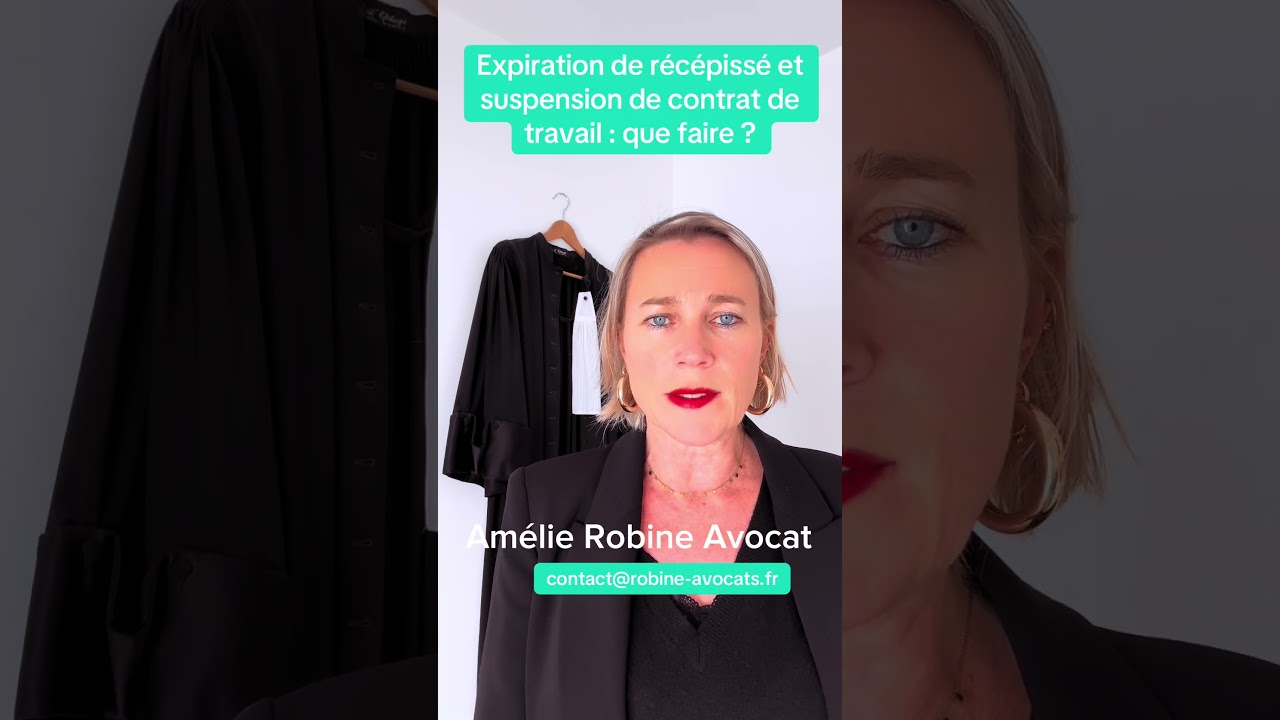 Expiration du récépissé et suspension du contrat de travail : que faire ?