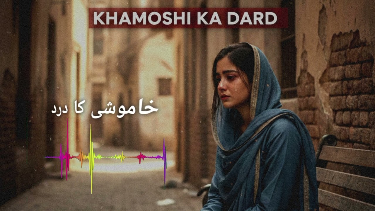 Khamoshi Ka Dard 😢 | Emotional AI Urdu Hindi Song | Alfaaz Studios